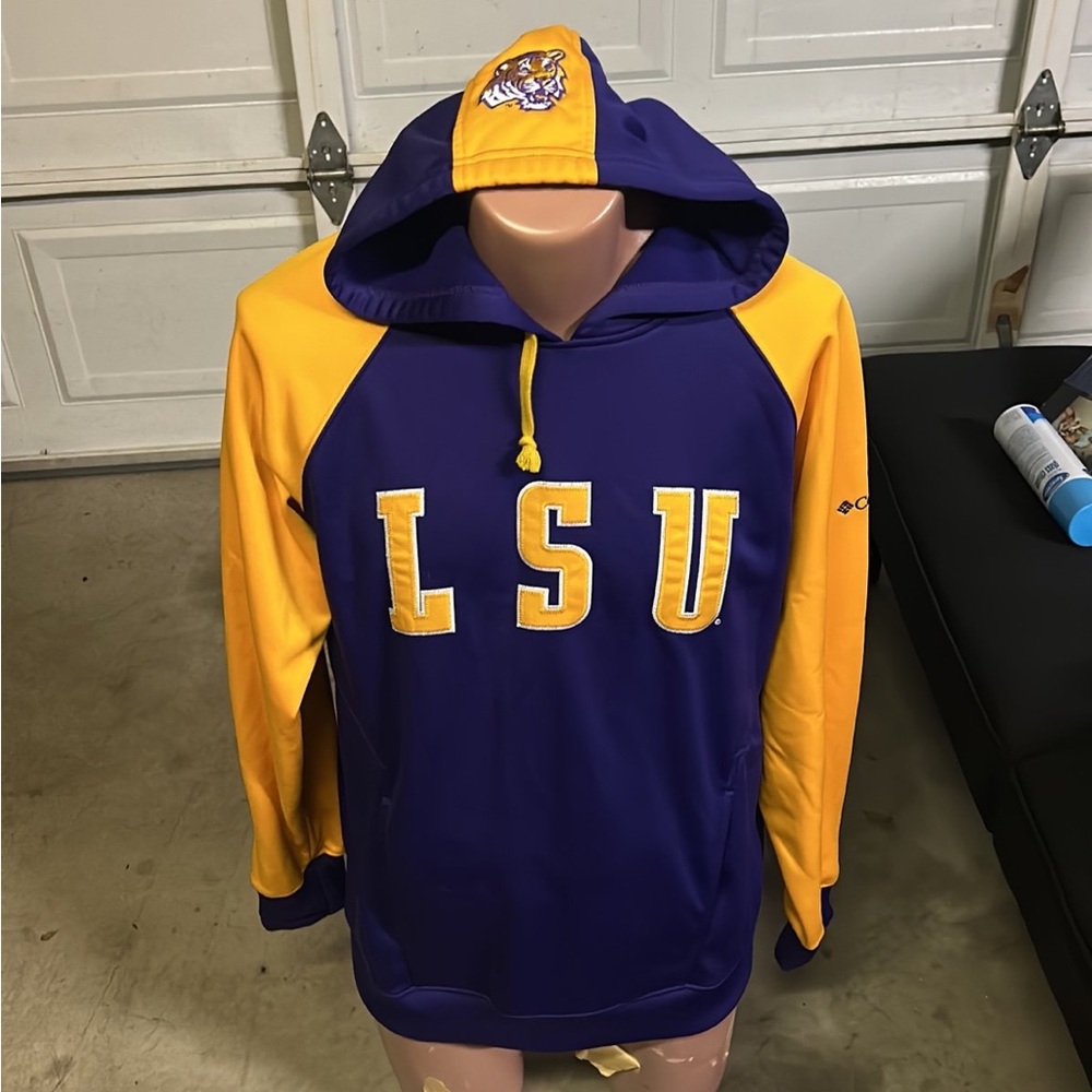 LSU Tigers Columbia Hoodie Sweatshirt Louisiana State University